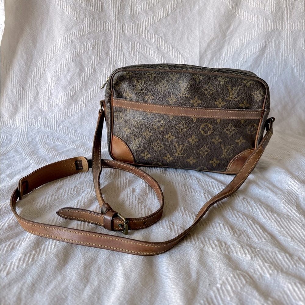 Vintage Louis Vuitton Shoulder Bag Trocadero 27 Monogram Canvas (Fair)